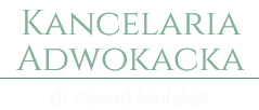 Paweł Śmiałek Doradztwo prawne logo